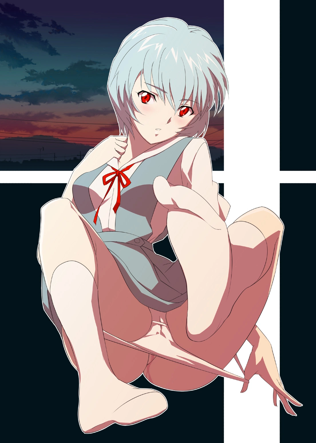 Neon Genesis Evangelion. Hustle sasete Itadaki mashtia 1